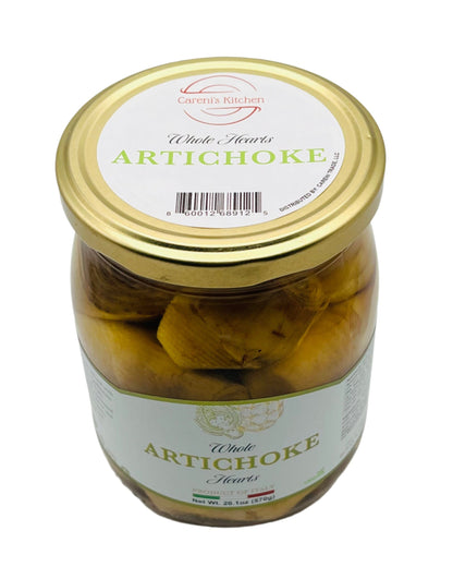 Artichoke hearts by Italian chef 